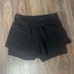 Mono B Women's Black Athletic Shorts